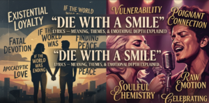 Die With a Smile lyrics meaning