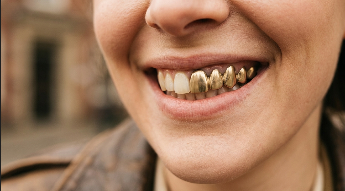 The Brass Smile: History, Aesthetics, and Dental Jewelry